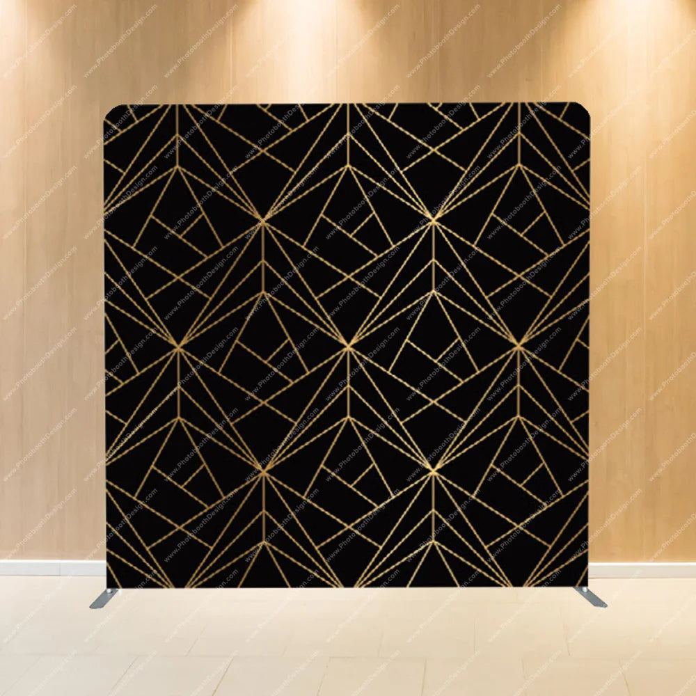 Art Deco Gala Lattice – Pillow Cover Backdrop