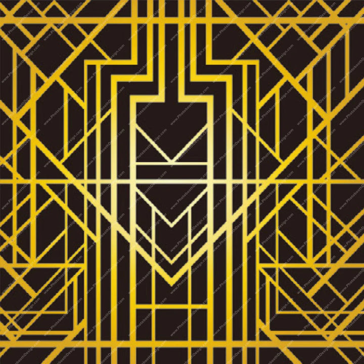 Art Deco Gatsby Affair - Pillow Cover Backdrop