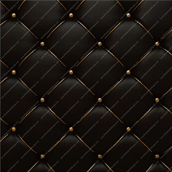 Black Luxe Tufted – Pillow Cover Backdrop