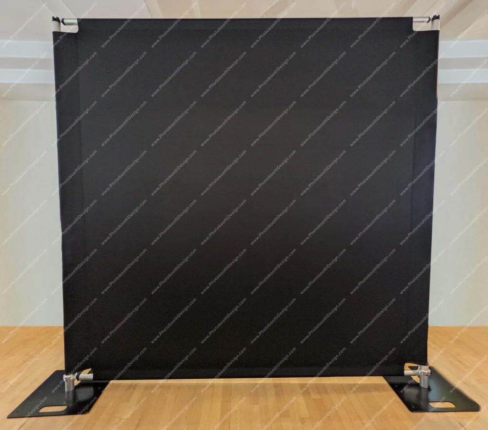 Black Tension Fabric Backdrops