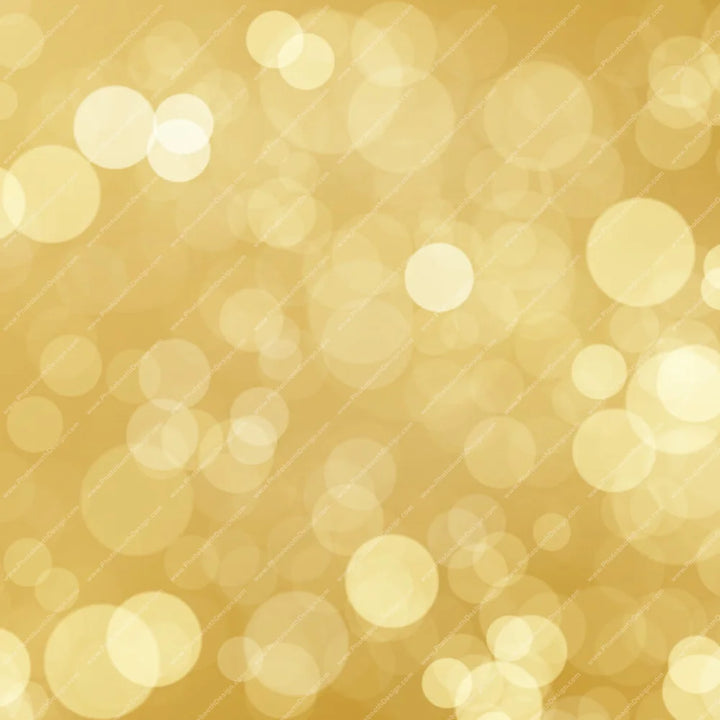 Bokeh Gold - Pillow Cover Backdrop Backdrops