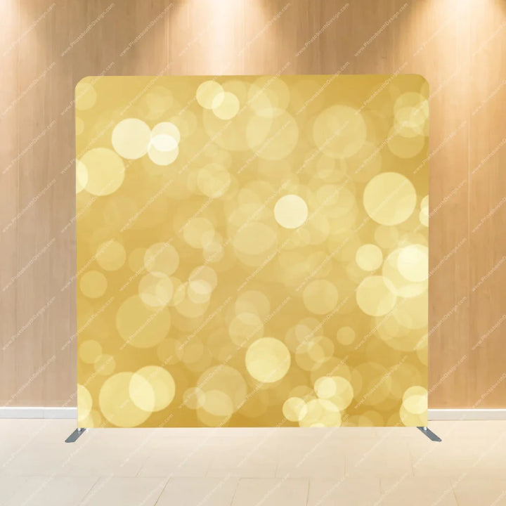 Bokeh Gold - Pillow Cover Backdrop Backdrops