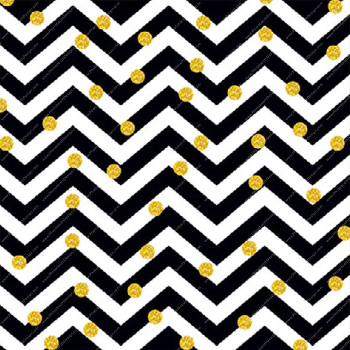Bold Chevron Noir – Pillow Cover Backdrop