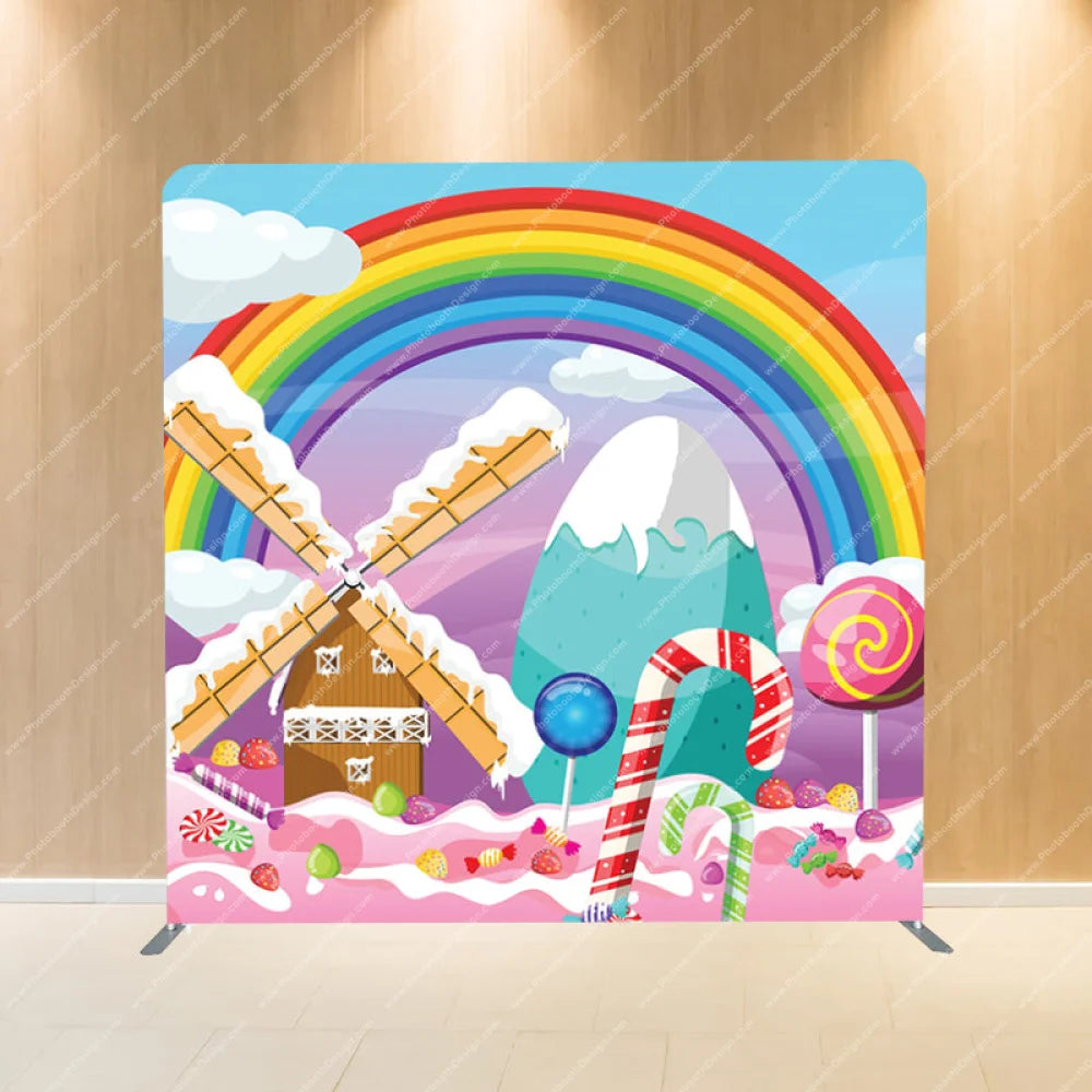 Candyland - Pillow Cover Backdrop Backdrops