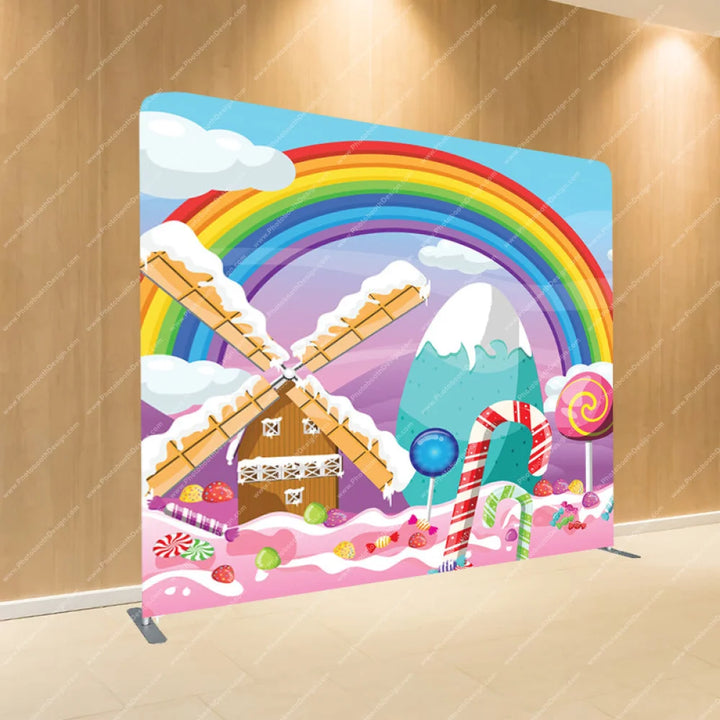 Candyland - Pillow Cover Backdrop Backdrops