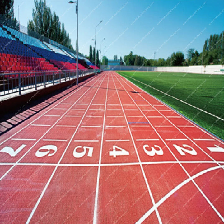 Champions Track - Pillow Cover Backdrop Backdrops