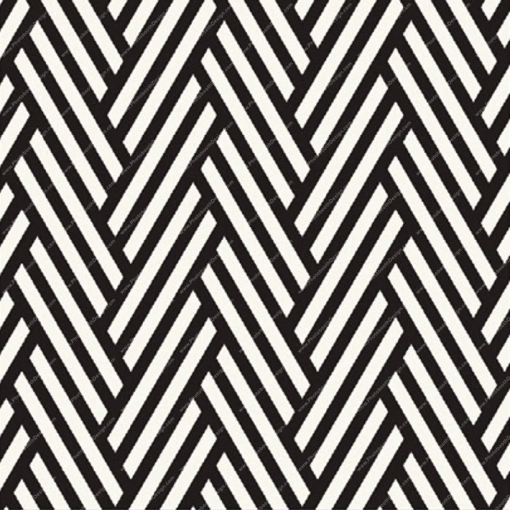 Chevron Classic Contrast - Pillow Cover Backdrop