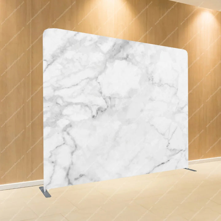 Classic White Marble – Pillow Cover Backdrop