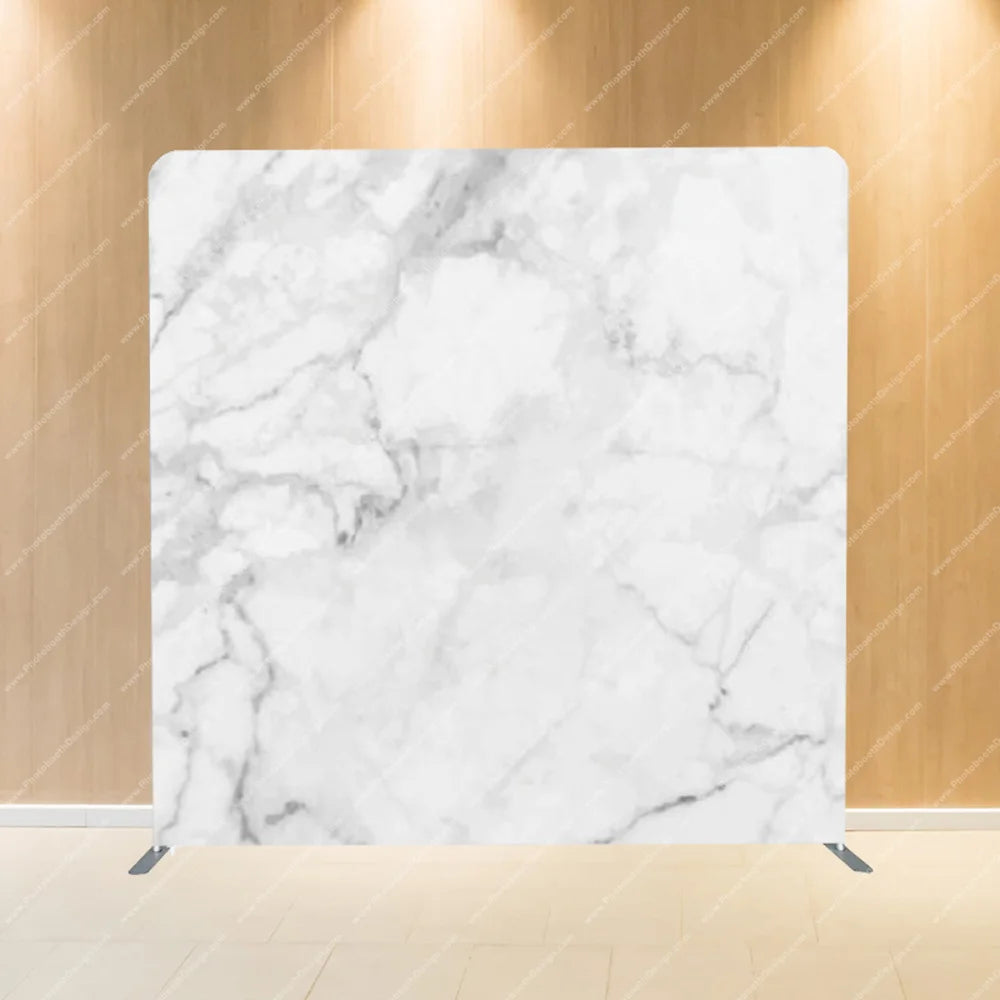 Classic White Marble – Pillow Cover Backdrop