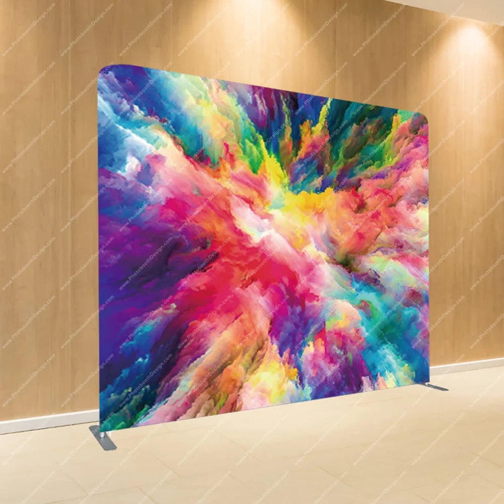 Color Powder Explosion – Pillow Cover Backdrop