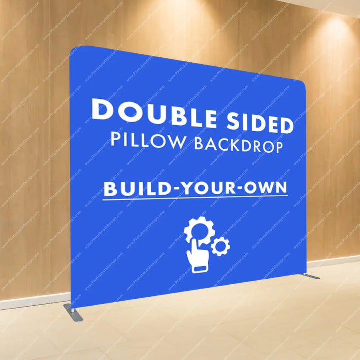 Custom Double-Sided - Pillow Cover Backdrop Backdrops