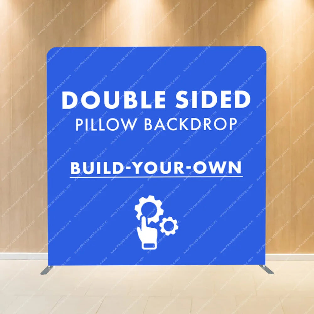 Custom Double-Sided - Pillow Cover Backdrop Backdrops