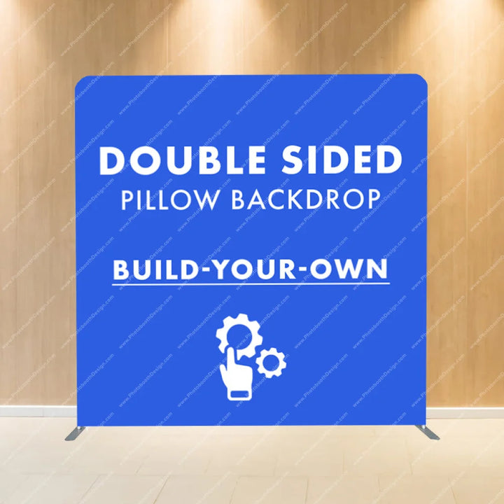 Custom Double-Sided - Pillow Cover Backdrop Backdrops