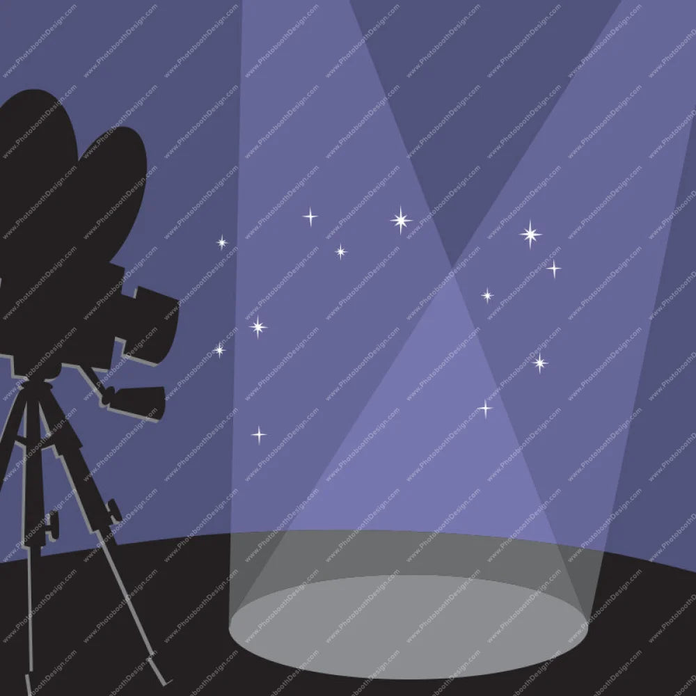 Daisy Lights Camera Action - Pillow Cover Backdrop Backdrops