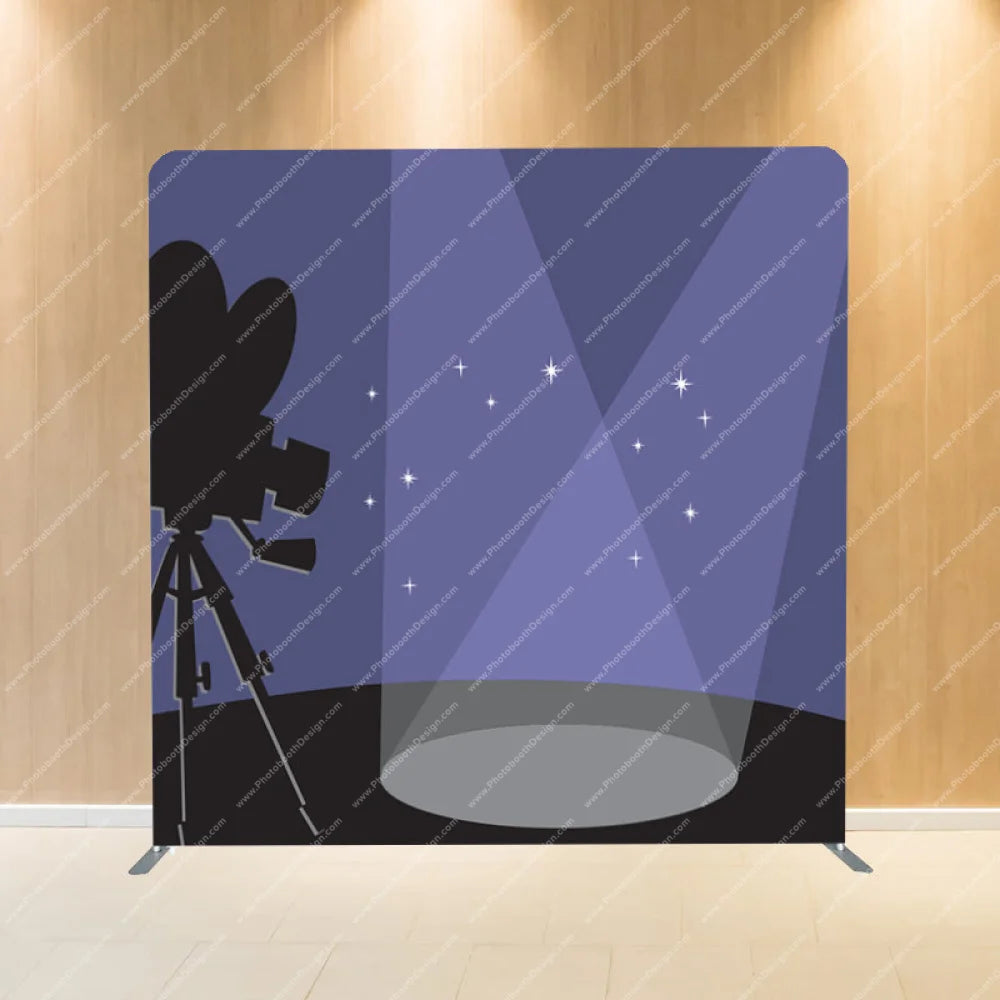 Daisy Lights Camera Action - Pillow Cover Backdrop Backdrops