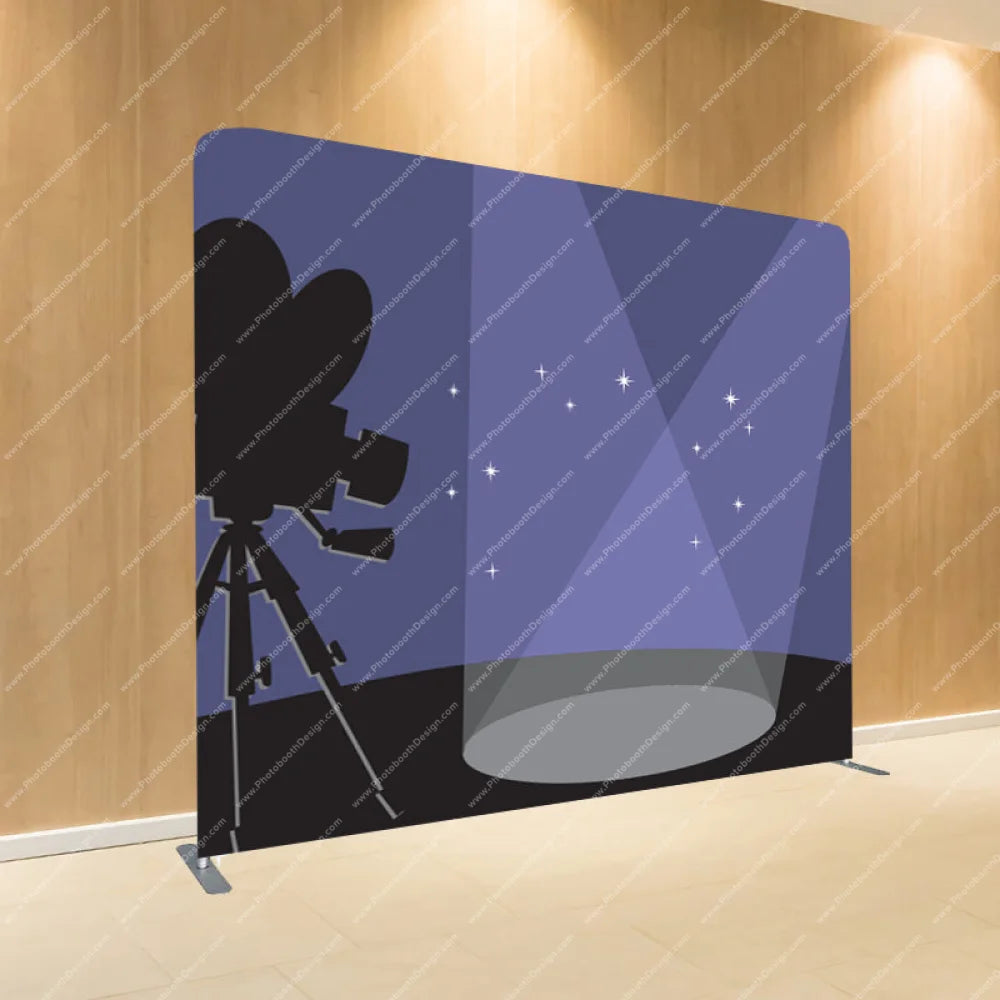 Daisy Lights Camera Action - Pillow Cover Backdrop Backdrops