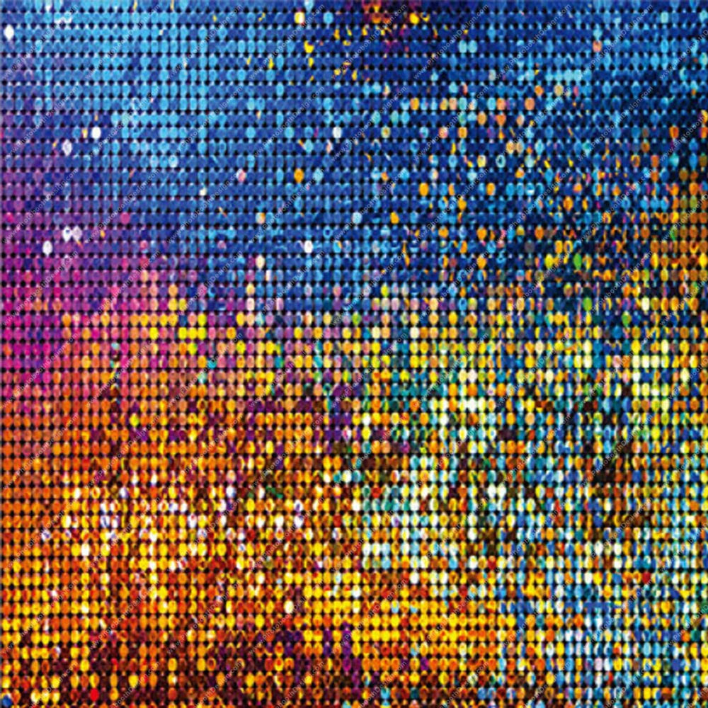 Disco Mosaic Sequins - Pillow Cover Backdrop