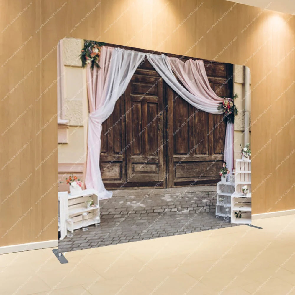 Draped Entryway – Pillow Cover Backdrop