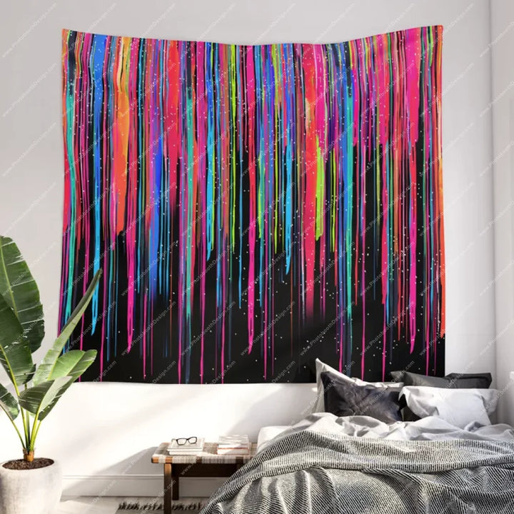 Drips Wall Tapestry