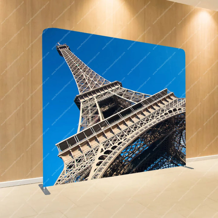 Eiffel Tower Paris - Pillow Cover Backdrop Backdrops