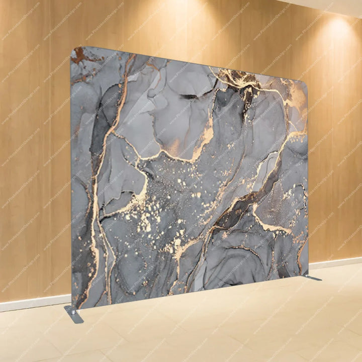 Elegant Marble Elegance - Pillow Cover Backdrop Backdrops