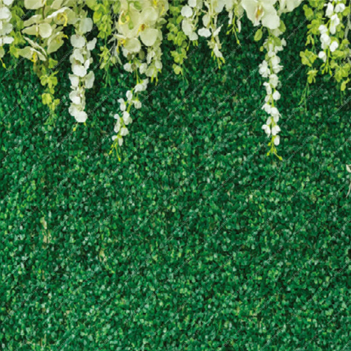 Emerald Ivy Cascade - Pillow Cover Backdrop Backdrops