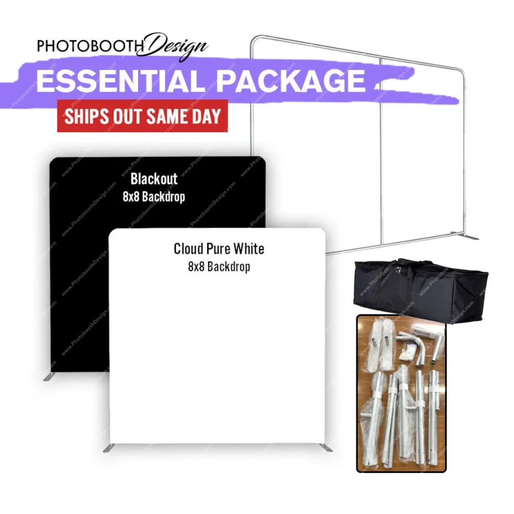 Essential Pillow Backdrop Startup Package Stands & Frames
