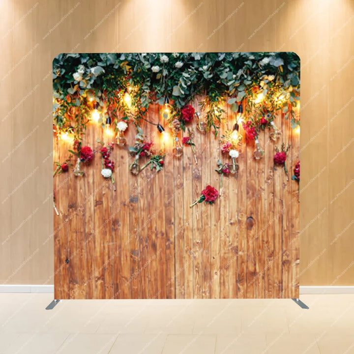 Festive Holiday Glow - Pillow Cover Backdrop Backdrops