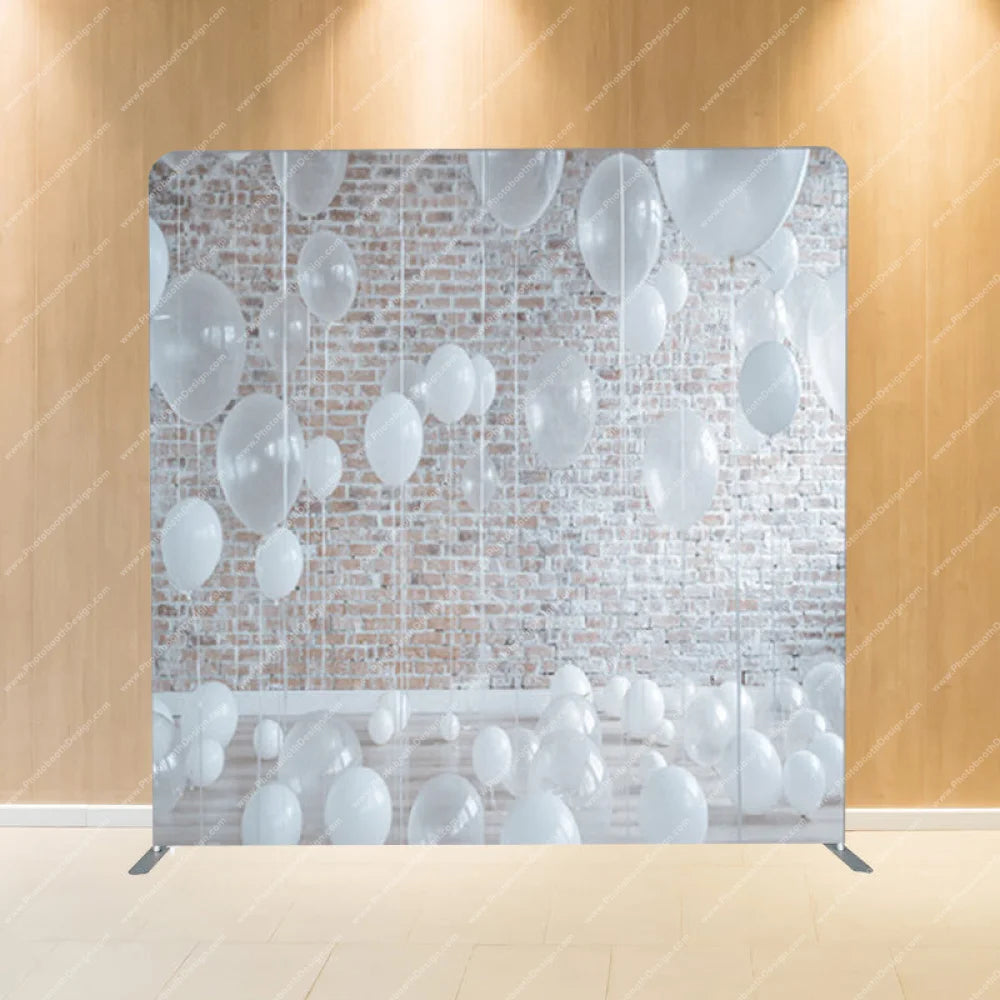 Floating Balloons - Pillow Cover Backdrop Backdrops