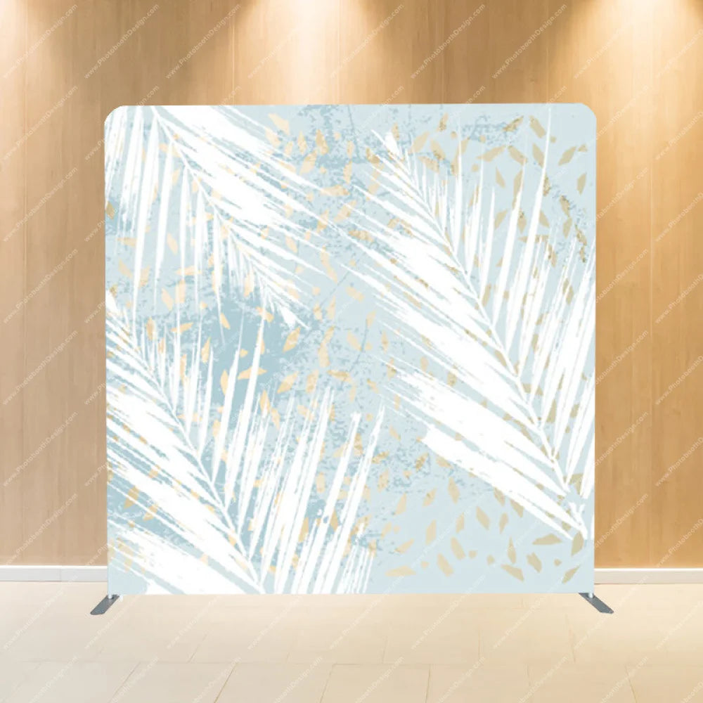 Frost Palms - Pillow Cover Backdrop Backdrops