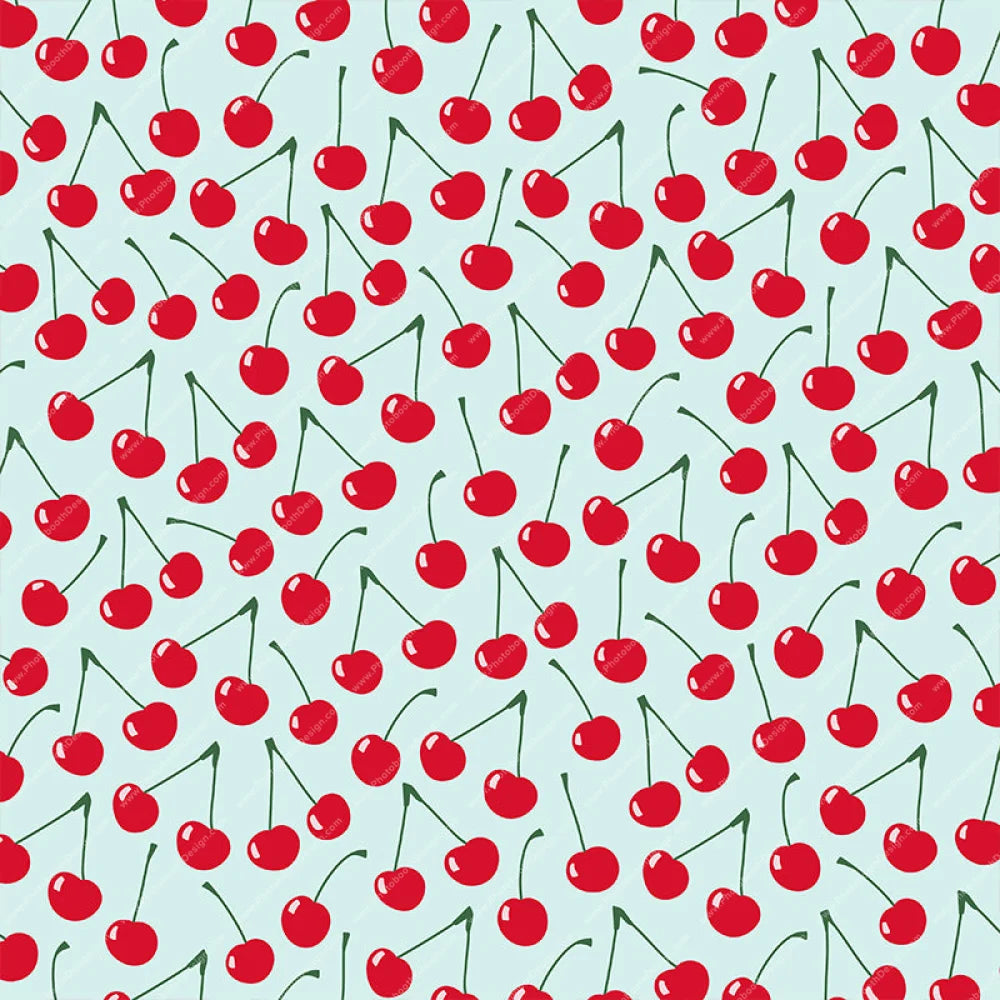 Fruity Cherries - Pillow Cover Backdrop Backdrops