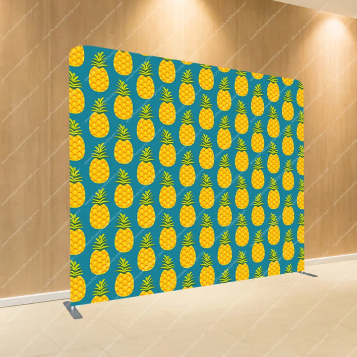 Fruity Pineapple - Pillow Cover Backdrop Backdrops