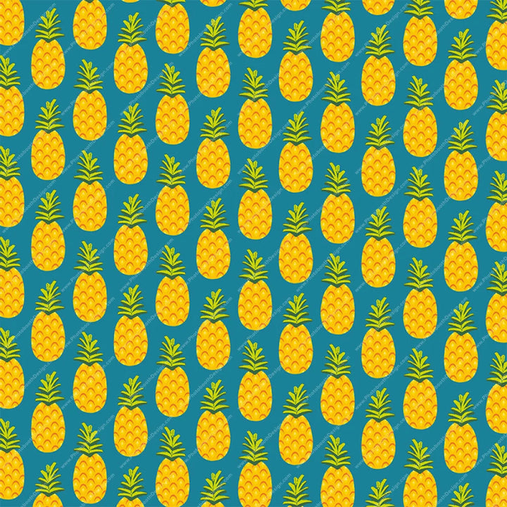 Fruity Pineapple - Pillow Cover Backdrop Backdrops