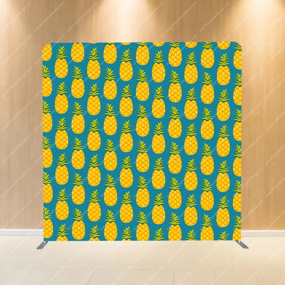 Fruity Pineapple - Pillow Cover Backdrop Backdrops