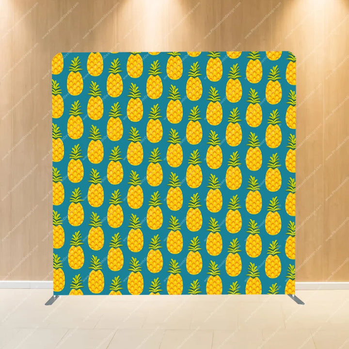 Fruity Pineapple - Pillow Cover Backdrop Backdrops