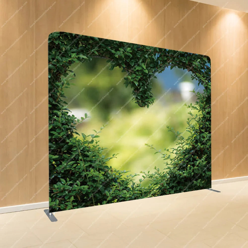 Garden Window Greenery – Pillow Cover Backdrop