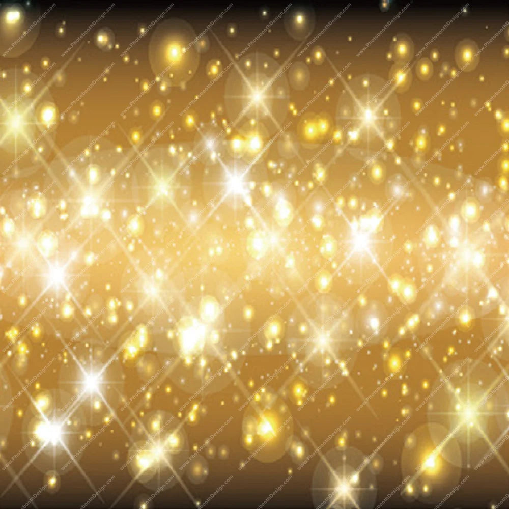 Glittering Gold Dust - Pillow Cover Backdrop Backdrops