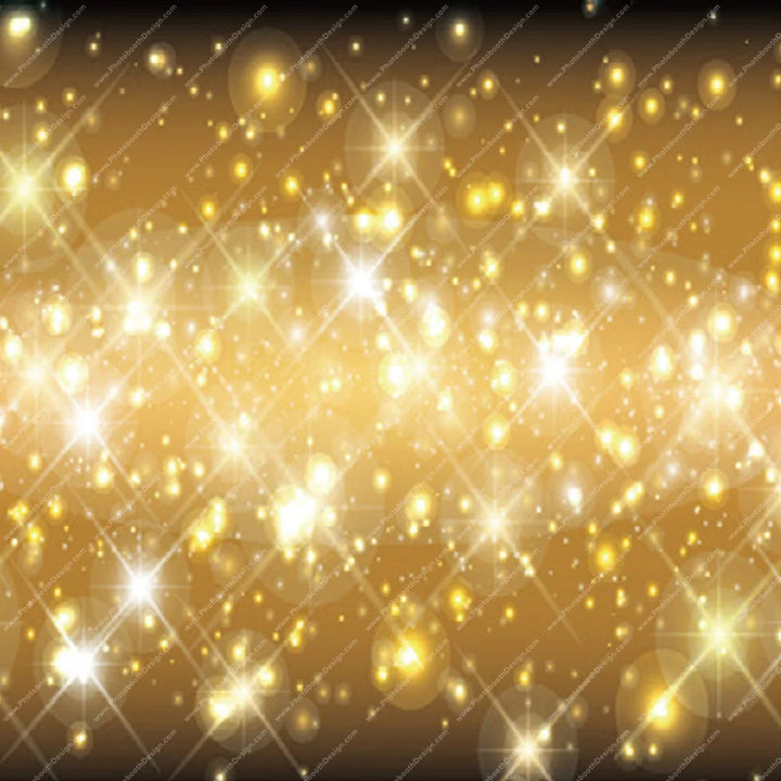 Glittering Gold Dust - Pillow Cover Backdrop Backdrops