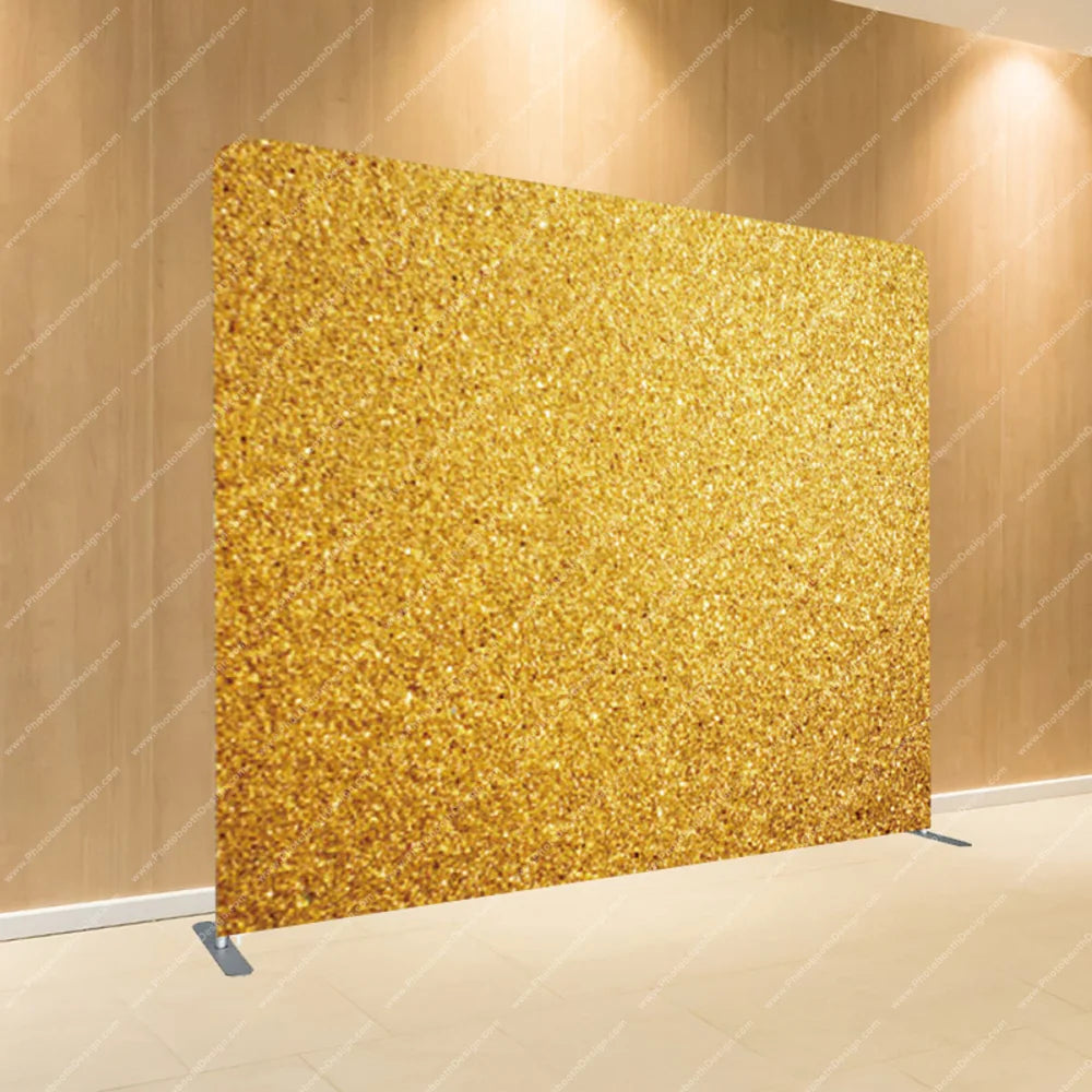Gold Glitter Luxe – Pillow Cover Backdrop
