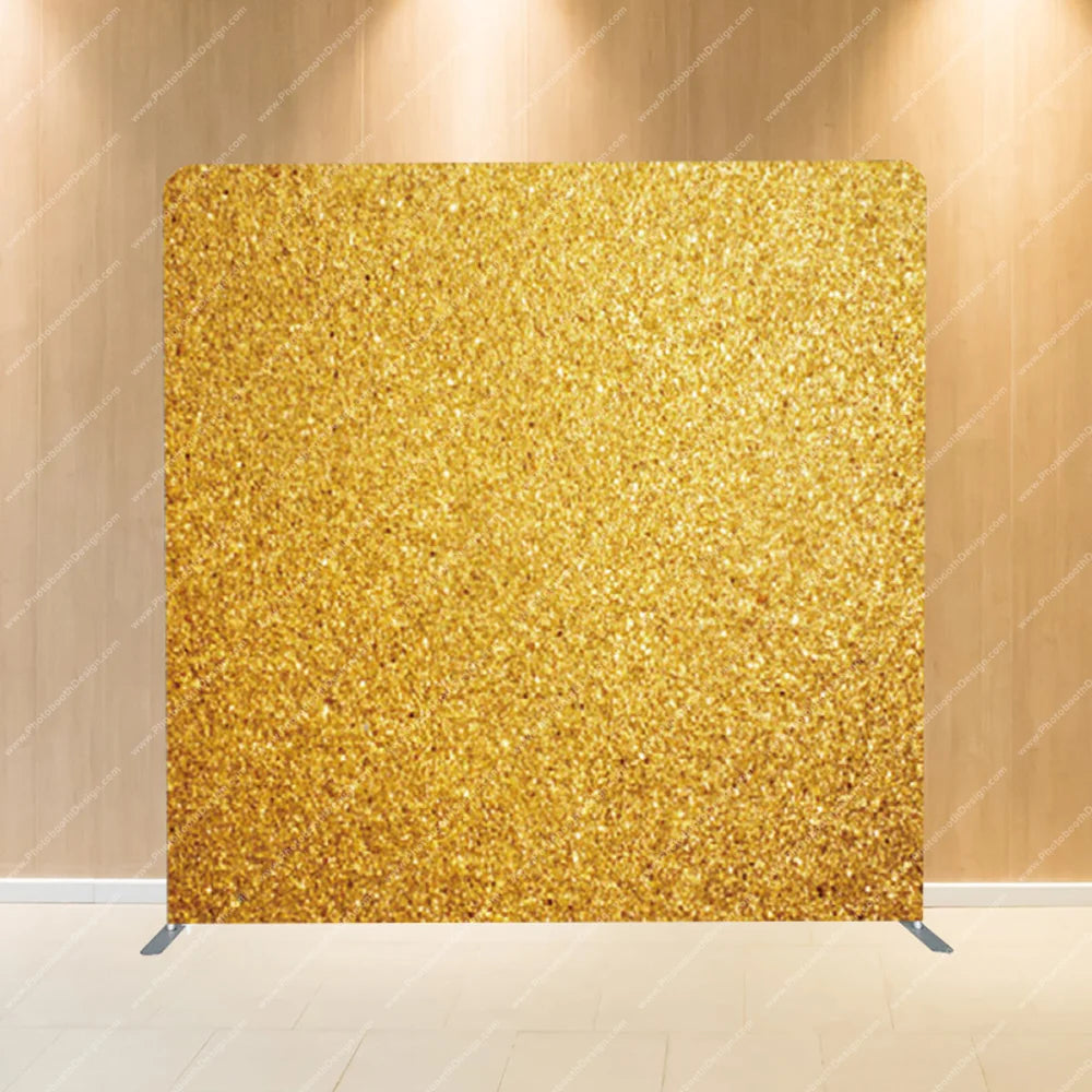 Gold Glitter Luxe – Pillow Cover Backdrop