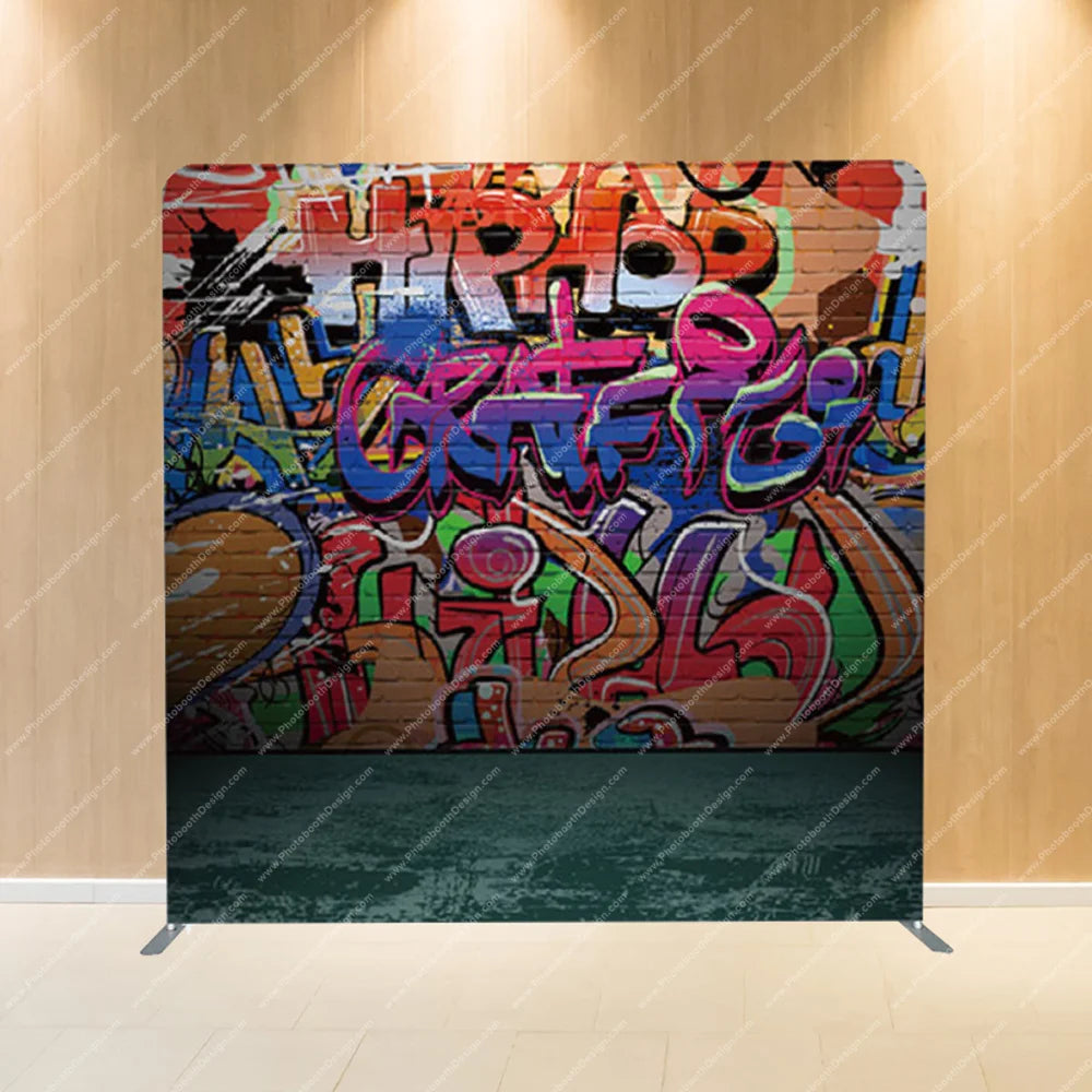 Graffiti Street Wall – Pillow Cover Backdrop