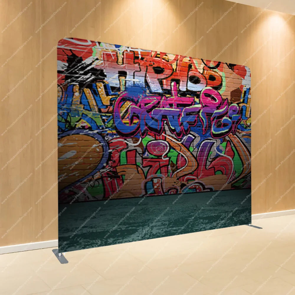 Graffiti Street Wall – Pillow Cover Backdrop