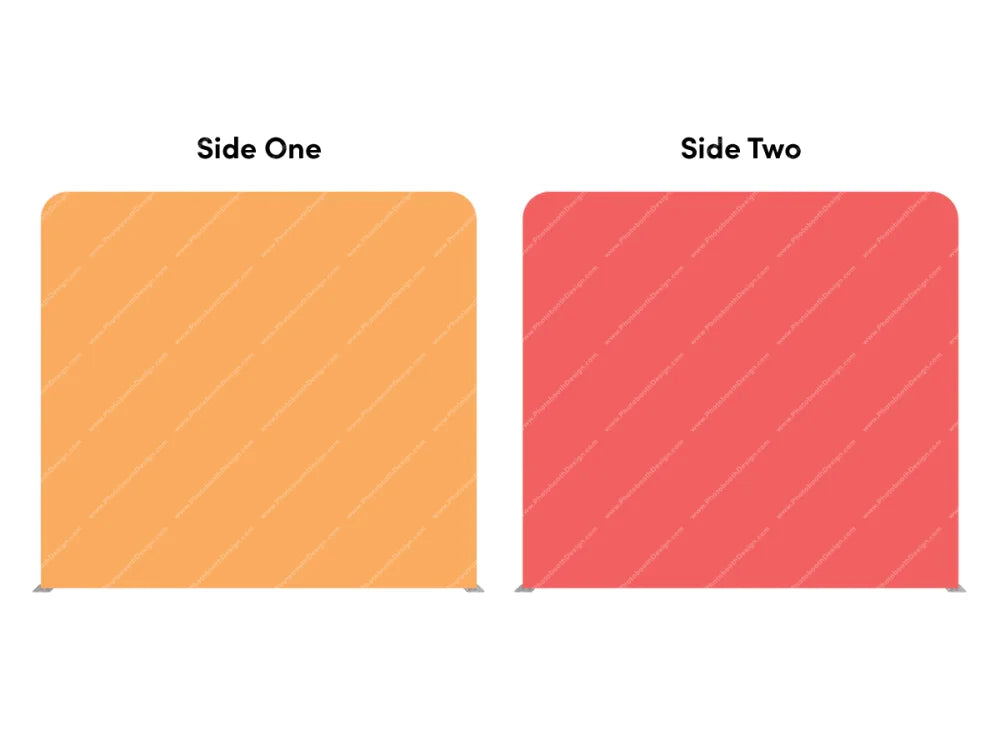 Grapefruit (Double Sided) - Pillow Cover Backdrop