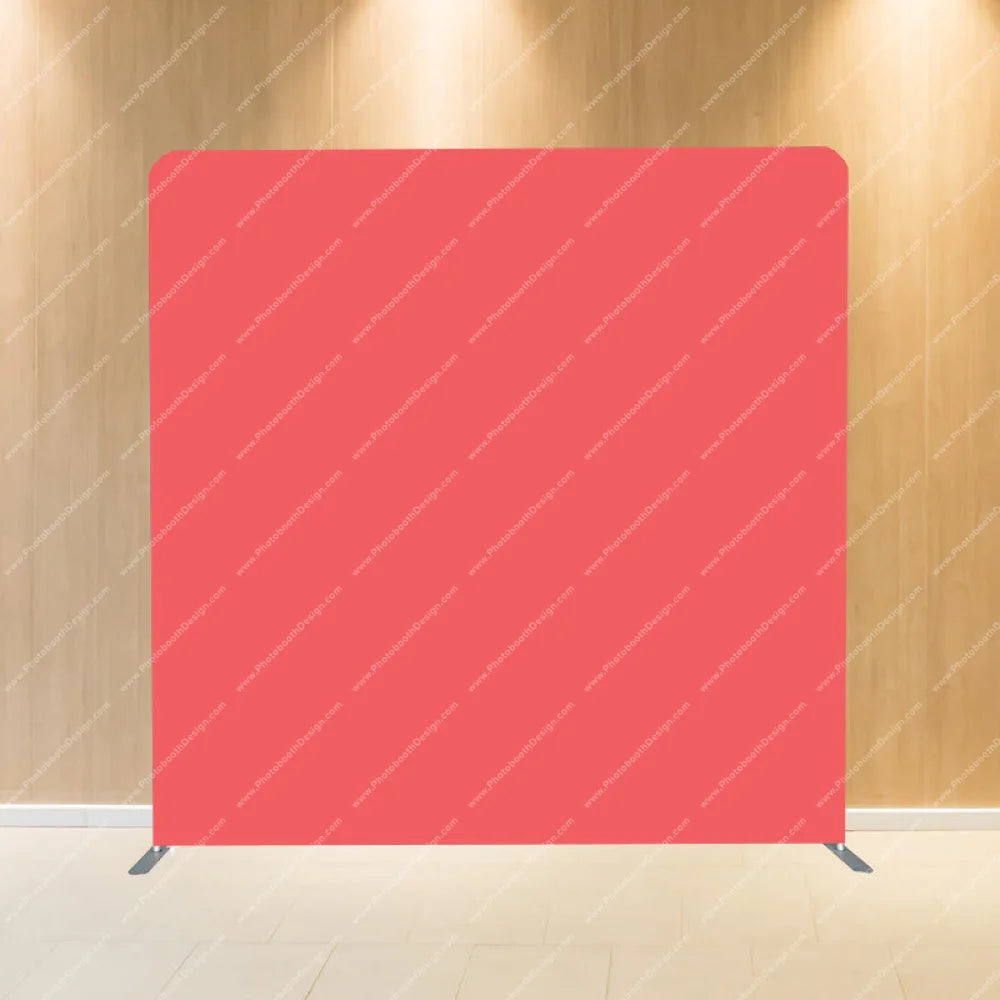 Grapefruit Red - Pillow Cover Backdrop Backdrops
