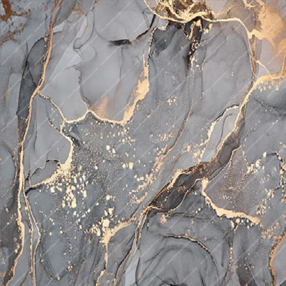 Gray Marble with Gold Veins – Pillow Cover Backdrop