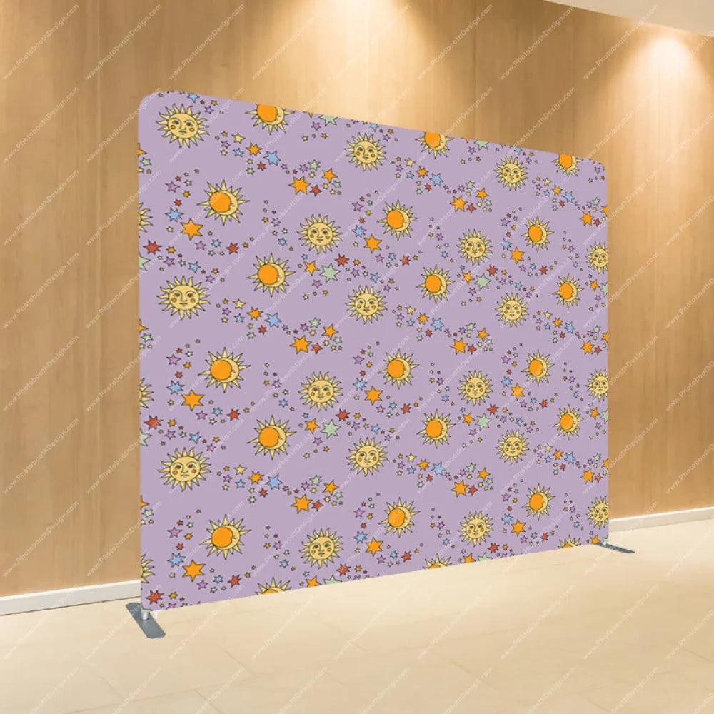 Groovy Pattern Sky - Pillow Cover Backdrop Backdrops