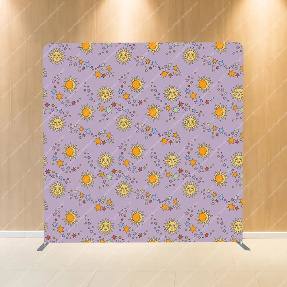 Groovy Pattern Sky - Pillow Cover Backdrop Backdrops