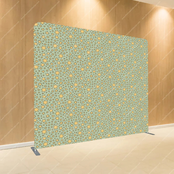 Groovy Pattern Stars - Pillow Cover Backdrop Backdrops