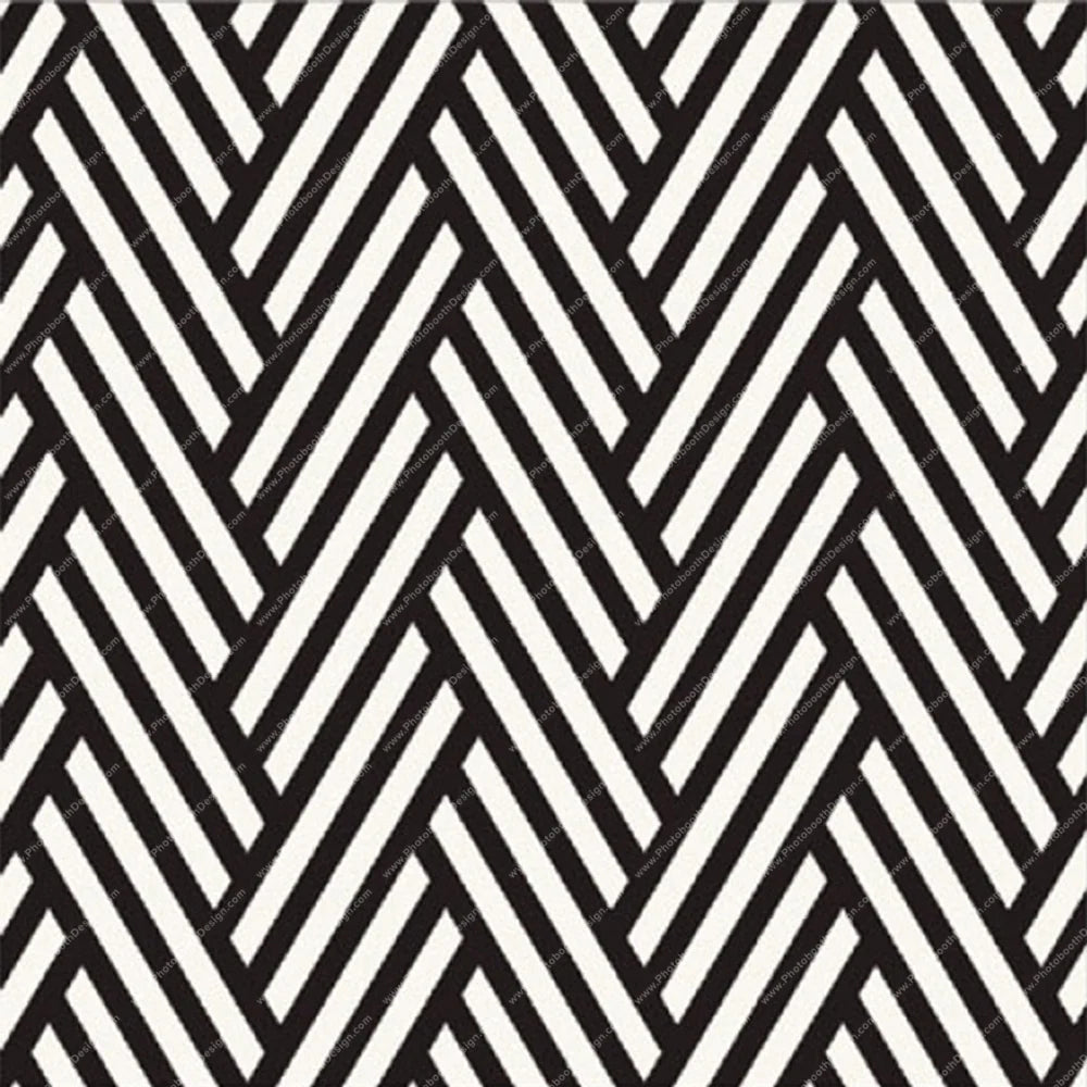 Herringbone Black & White – Pillow Cover Backdrop