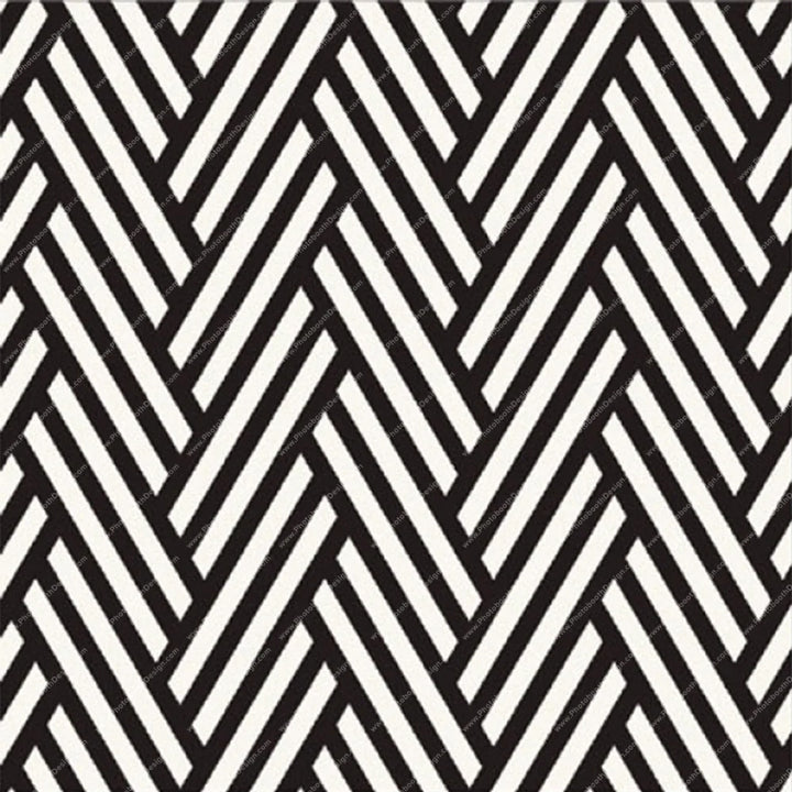 Herringbone Black & White – Pillow Cover Backdrop